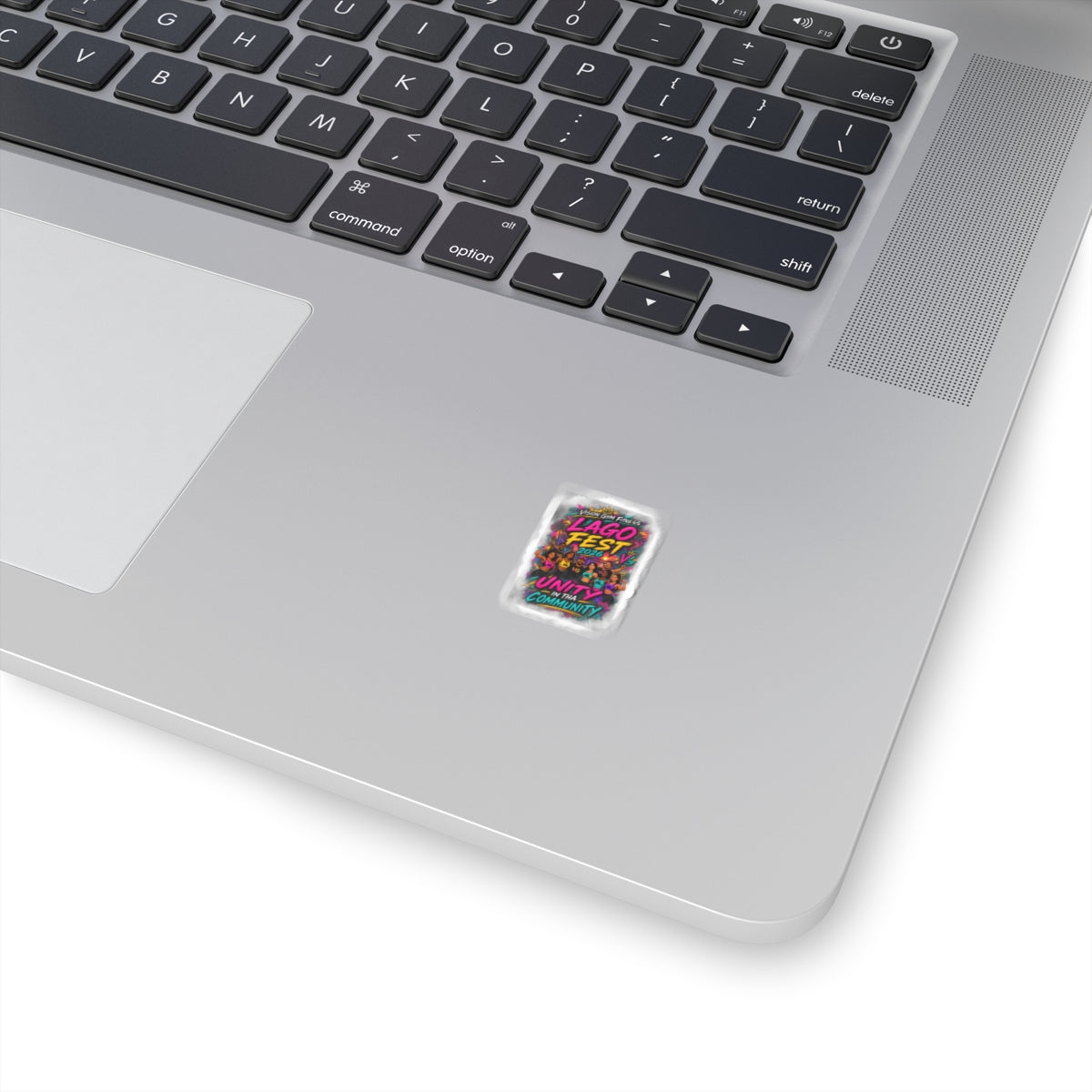 Kiss-Cut Sticker — Lagos Fest 2026 “Unity in the Community” Event Sticker