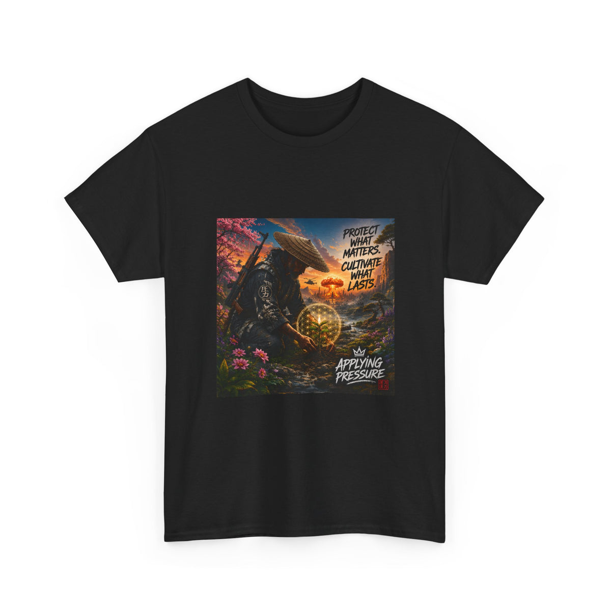 Applying Pressure Samurai Protect What Matters T-Shirt