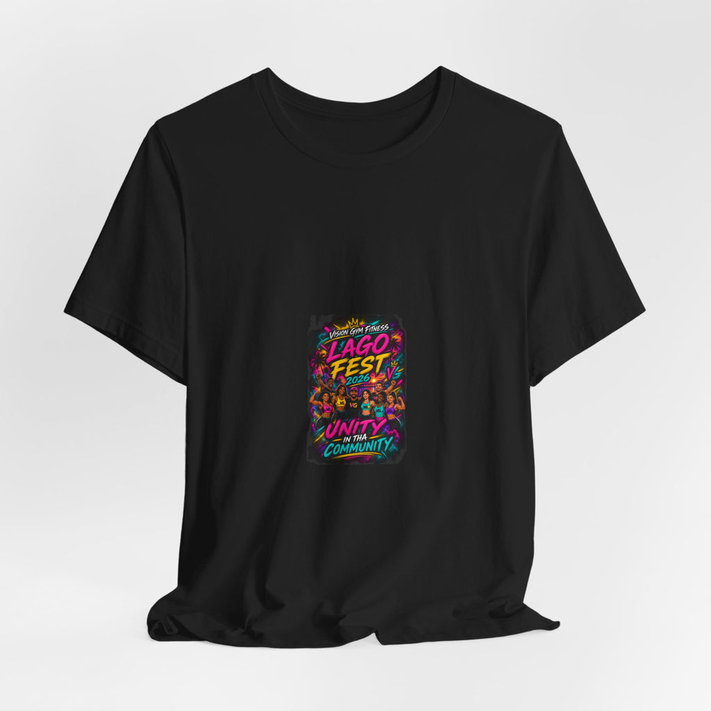 Chicago Fest Unity T‑Shirt — Colorful Festival Graphic Tee