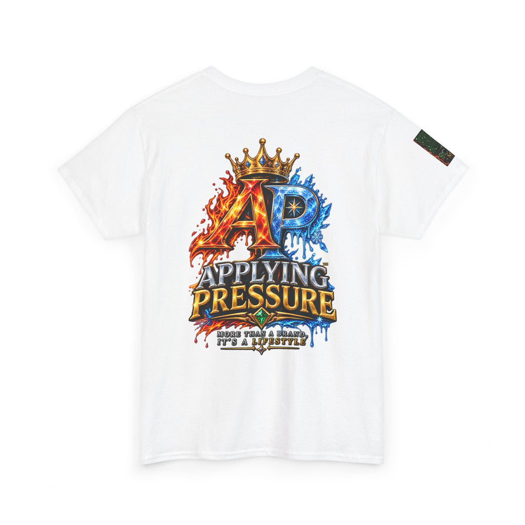 Applying Pressure T-Shirt — Fire & Ice AP Graphic Tee