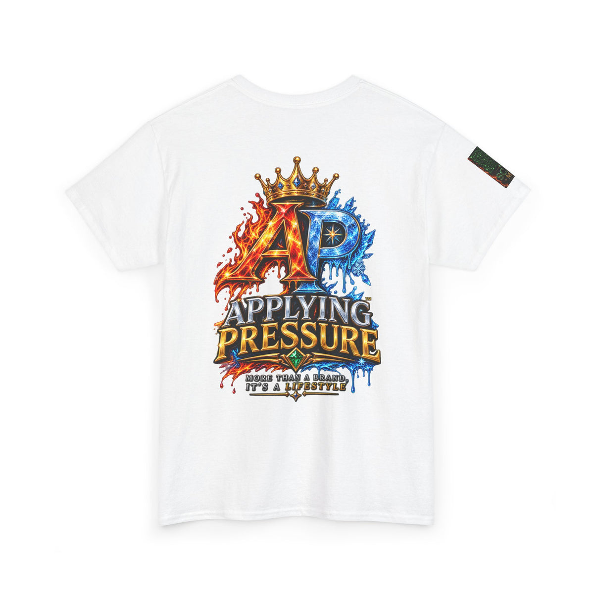 Applying Pressure T-Shirt — Fire & Ice AP Graphic Tee