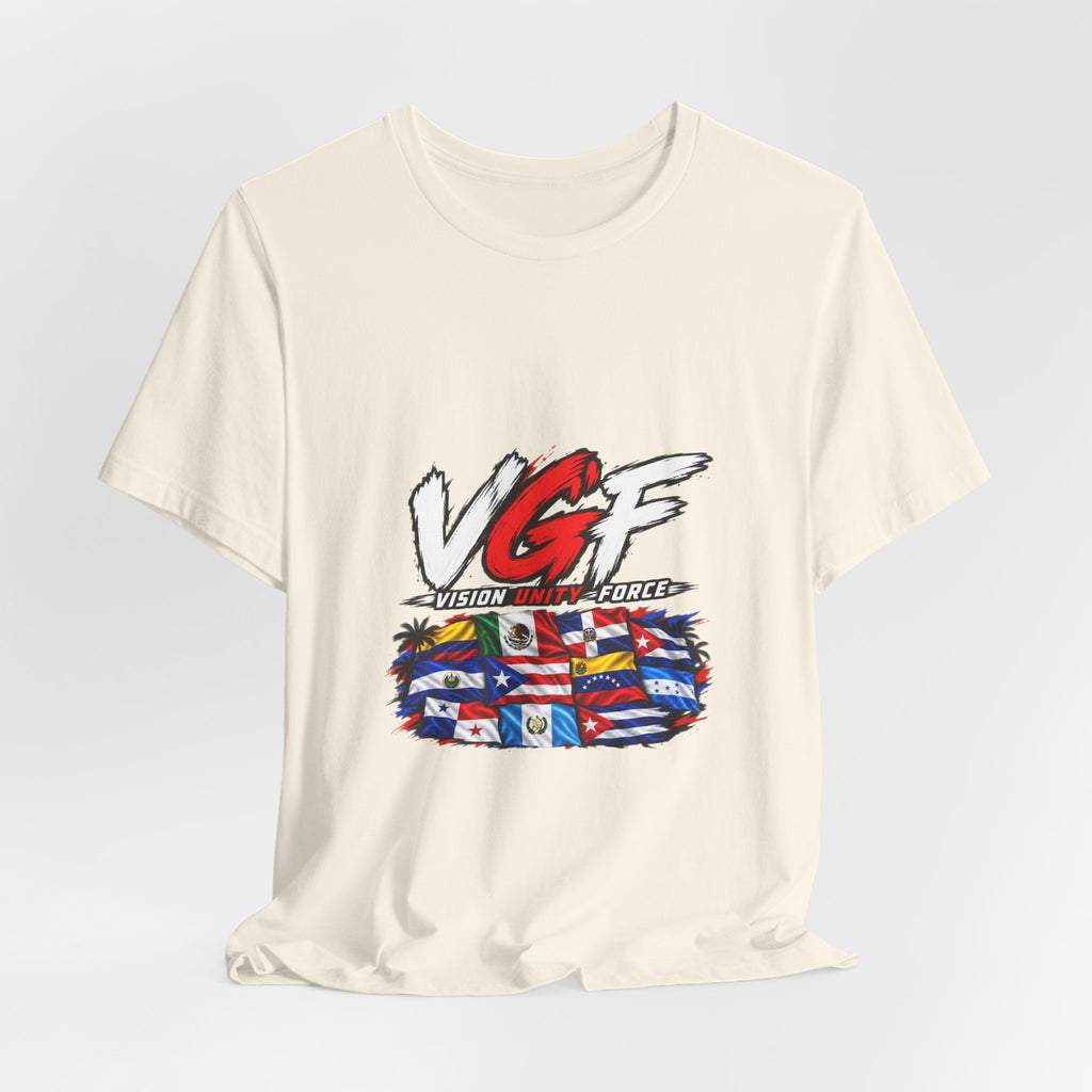 VGF Vision Global Force Flag Crew Tee