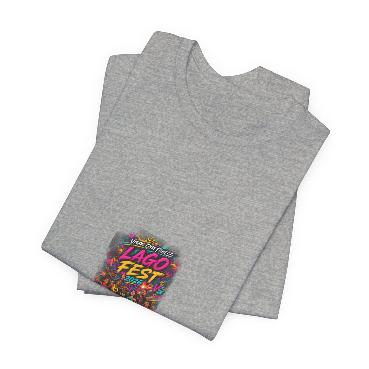 Chicago Fest Unity T‑Shirt — Colorful Festival Graphic Tee
