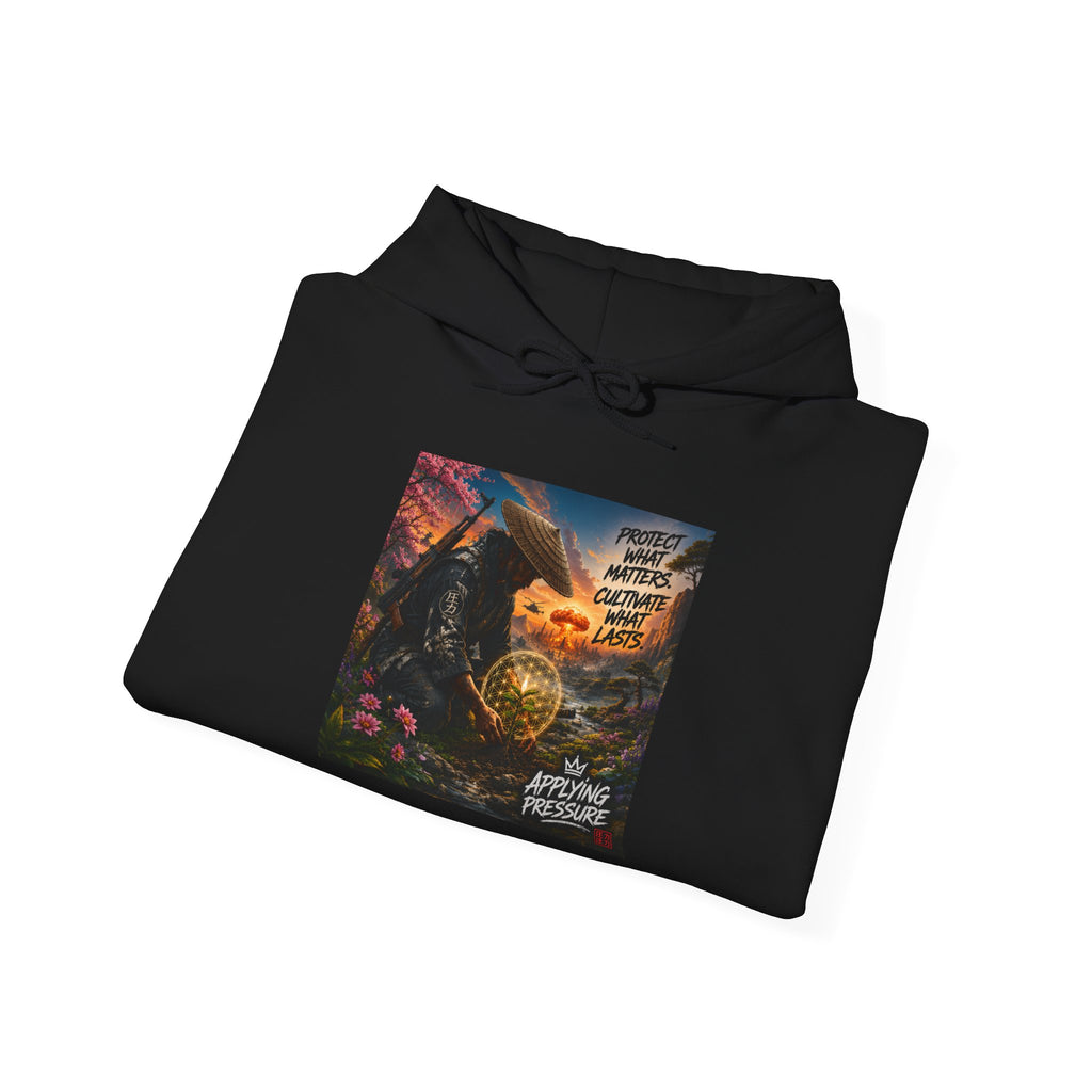 Applying Pressure Samurai Protect What Matters Hoodie