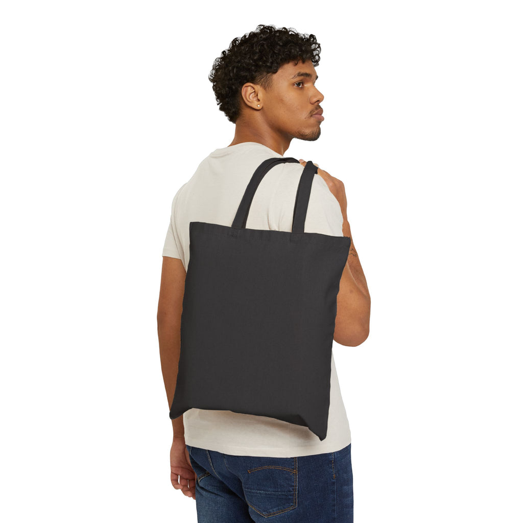 Festival Floral Tote Bag — 'LAGO FEST' Cotton Canvas Market Bag