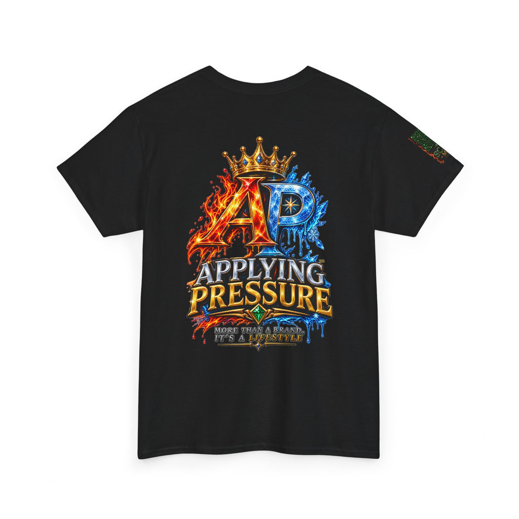 Applying Pressure T-Shirt — Fire & Ice AP Graphic Tee