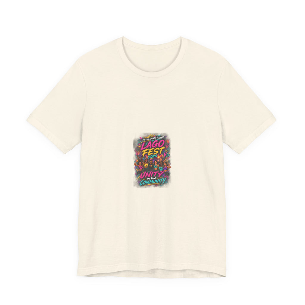 Chicago Fest Unity T‑Shirt — Colorful Festival Graphic Tee