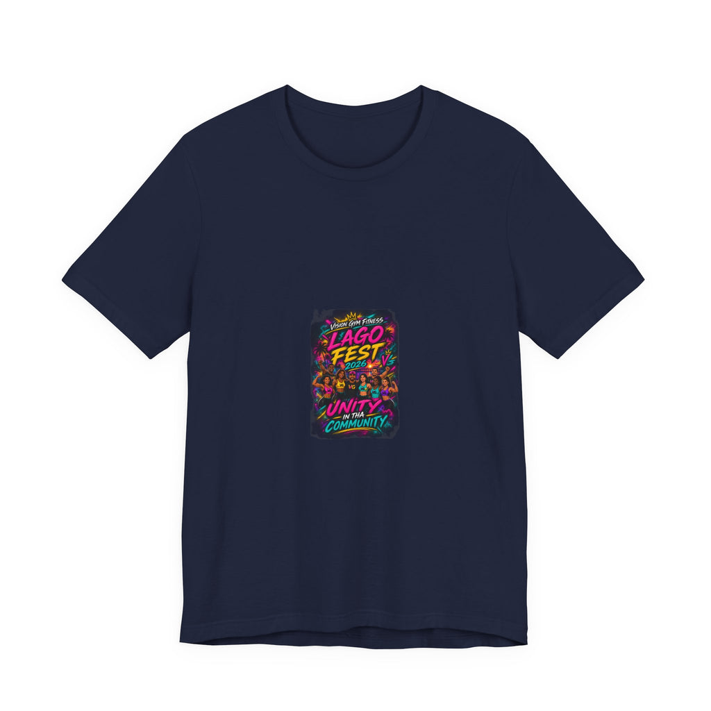 Chicago Fest Unity T‑Shirt — Colorful Festival Graphic Tee