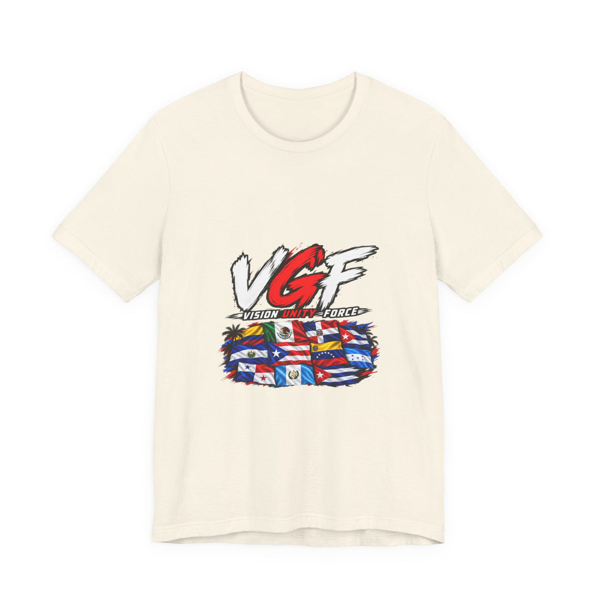 VGF Vision Global Force Flag Crew Tee