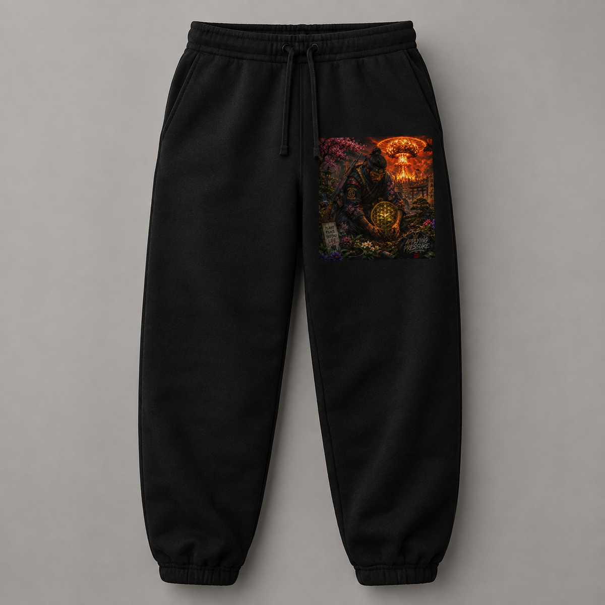 Applying Pressure Samurai Garden Guardian Sweatpants