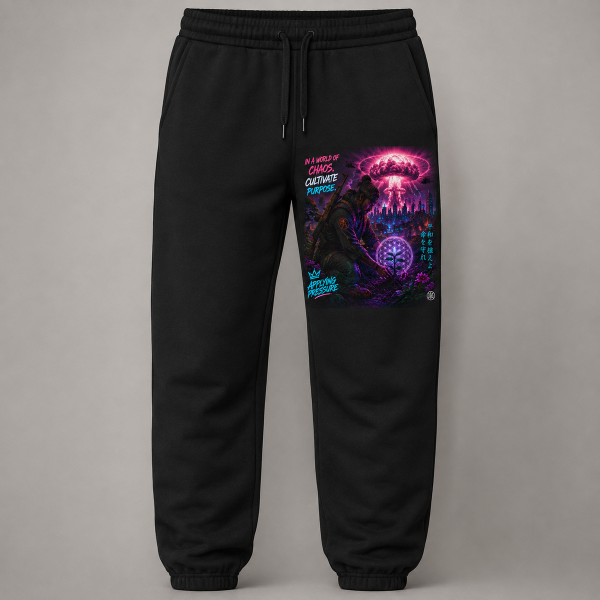 Applying Pressure Samurai Cultivate Purpose Sweatpants