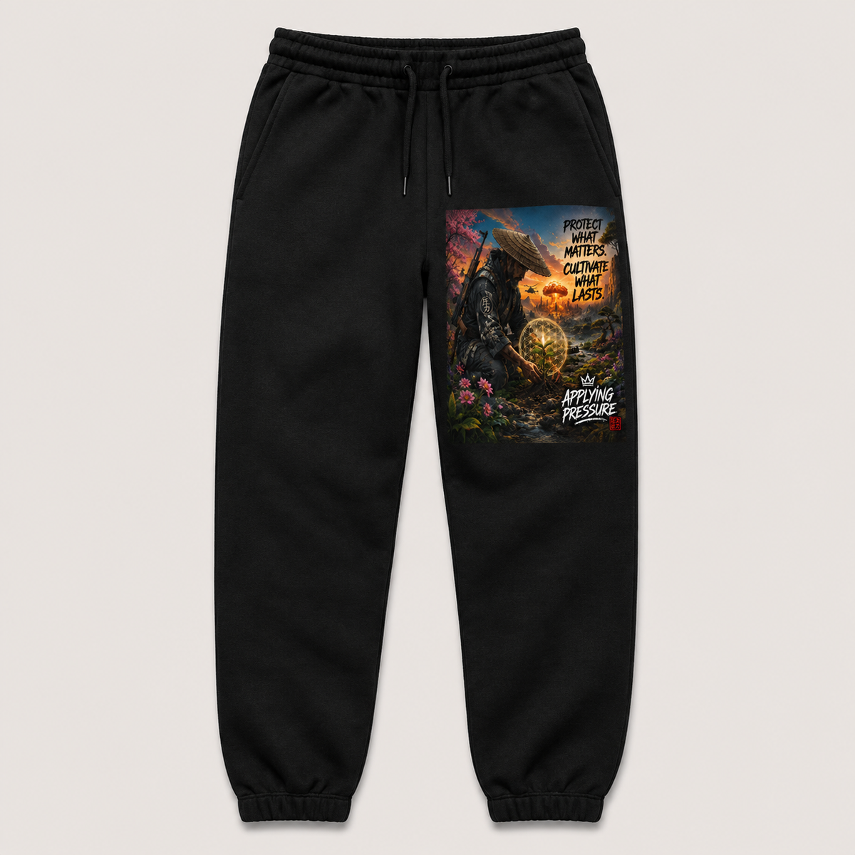 Applying Pressure Samurai Protect What Matters Sweatpants