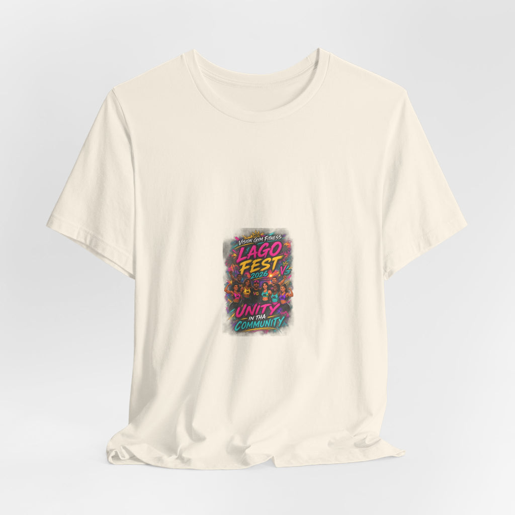 Chicago Fest Unity T‑Shirt — Colorful Festival Graphic Tee
