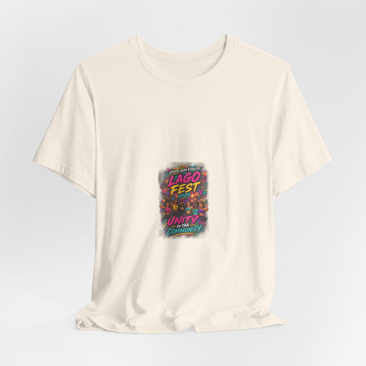 Chicago Fest Unity T‑Shirt — Colorful Festival Graphic Tee