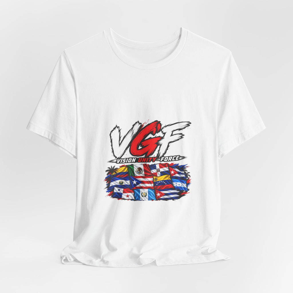 VGF Vision Global Force Flag Crew Tee
