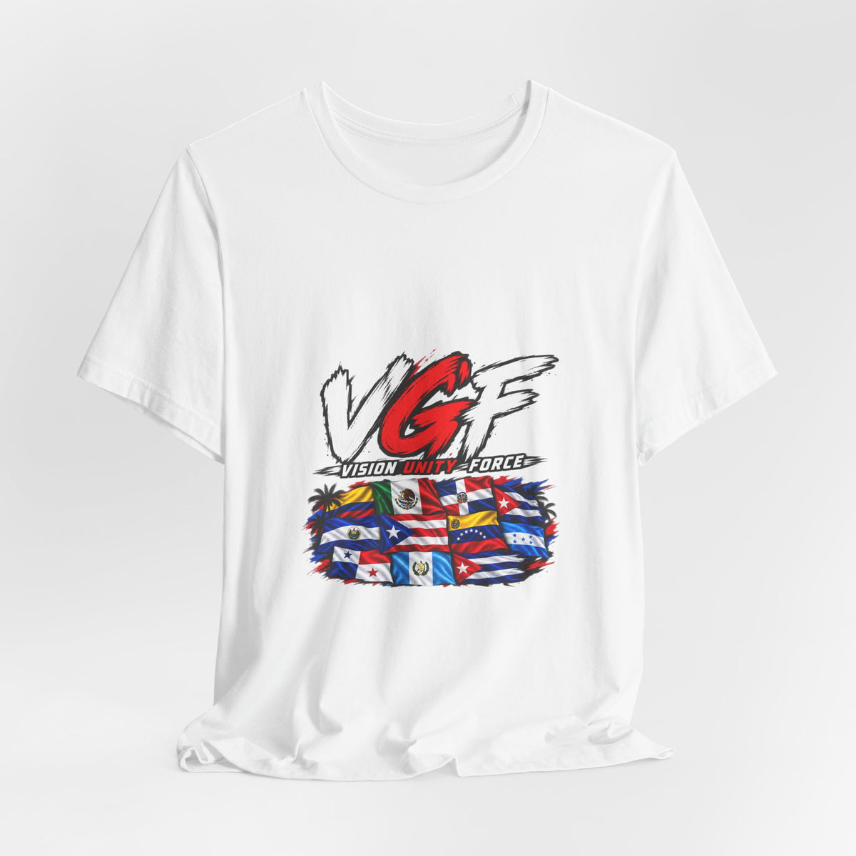 VGF Vision Global Force Flag Crew Tee
