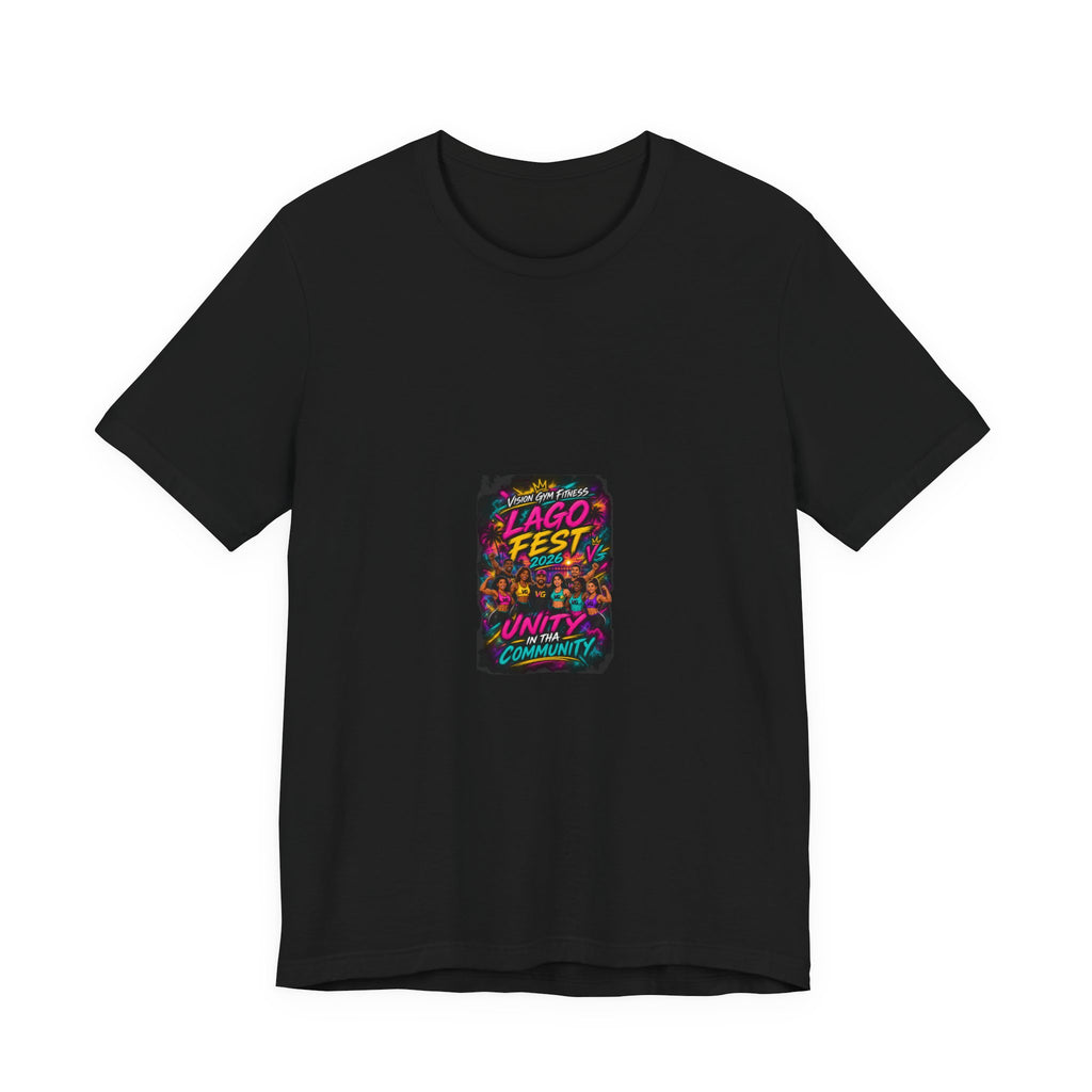 Chicago Fest Unity T‑Shirt — Colorful Festival Graphic Tee