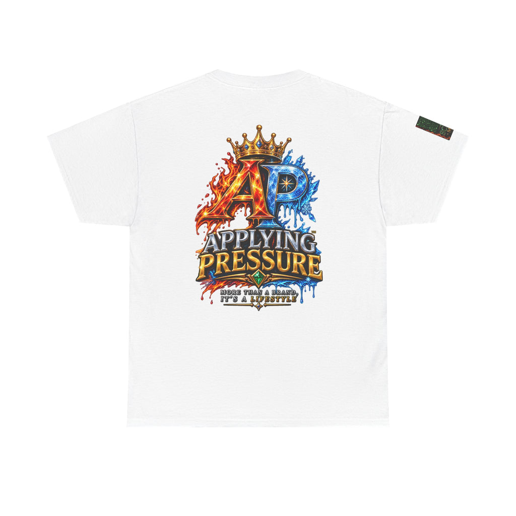 Applying Pressure T-Shirt — Fire & Ice AP Graphic Tee