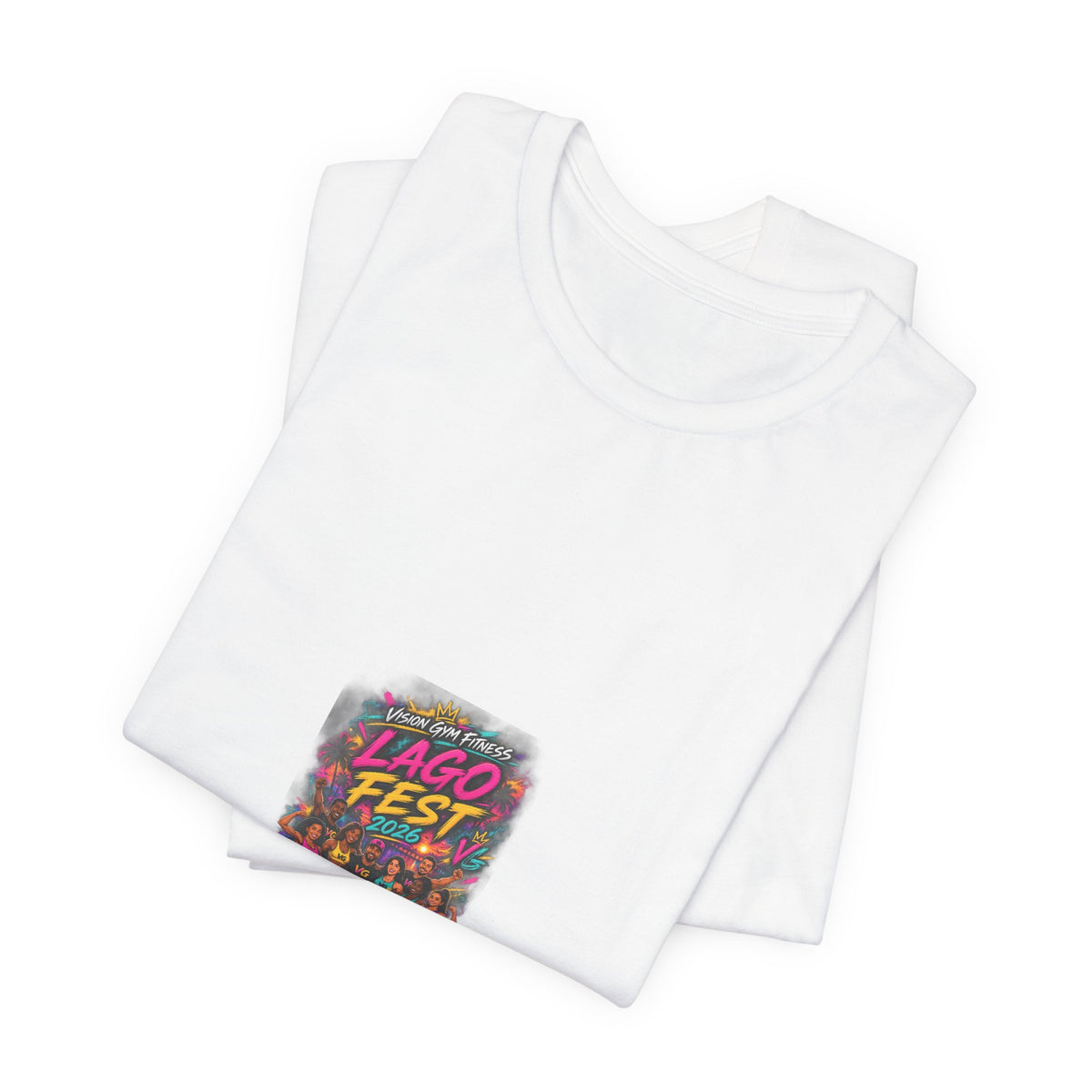Chicago Fest Unity T‑Shirt — Colorful Festival Graphic Tee