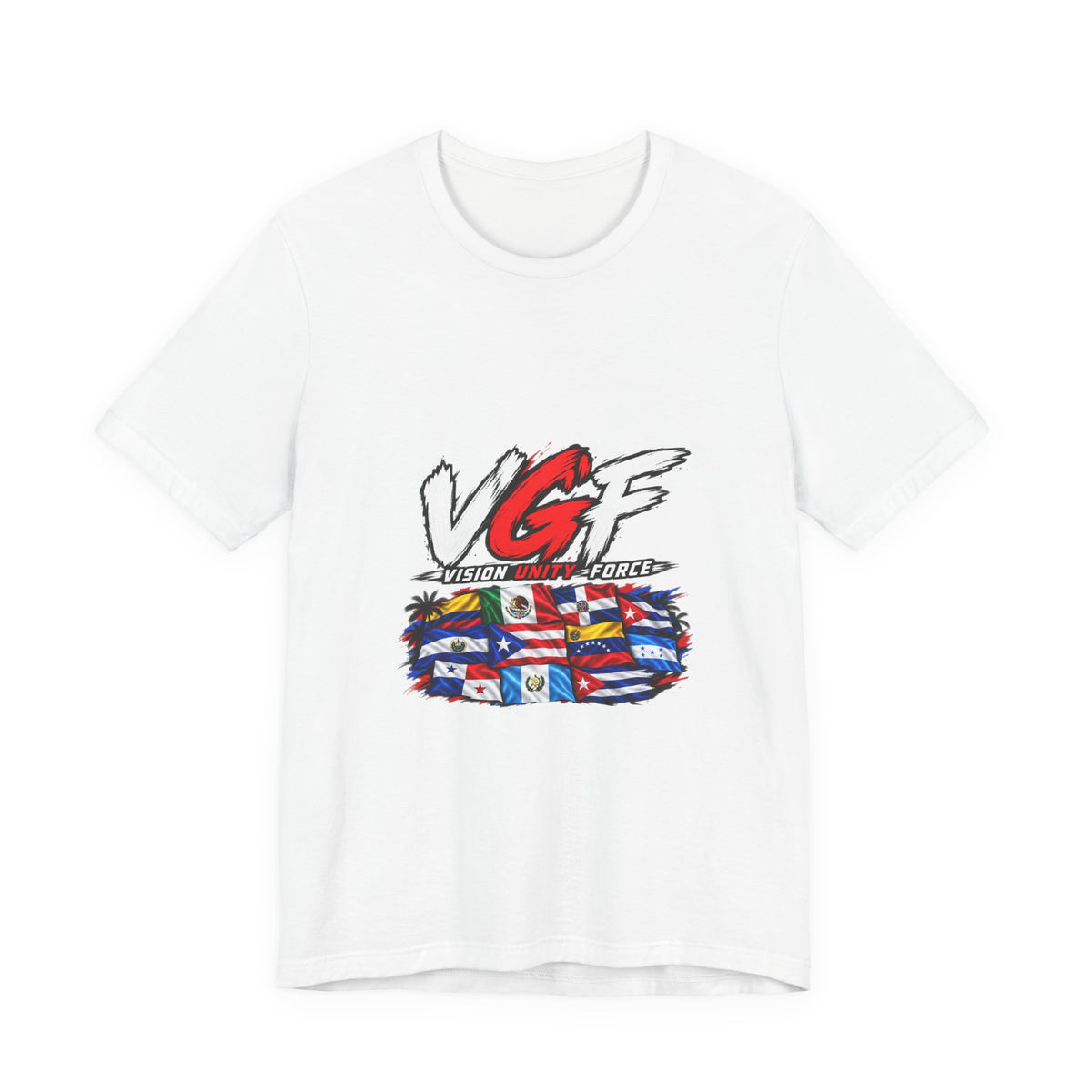 VGF Vision Global Force Flag Crew Tee
