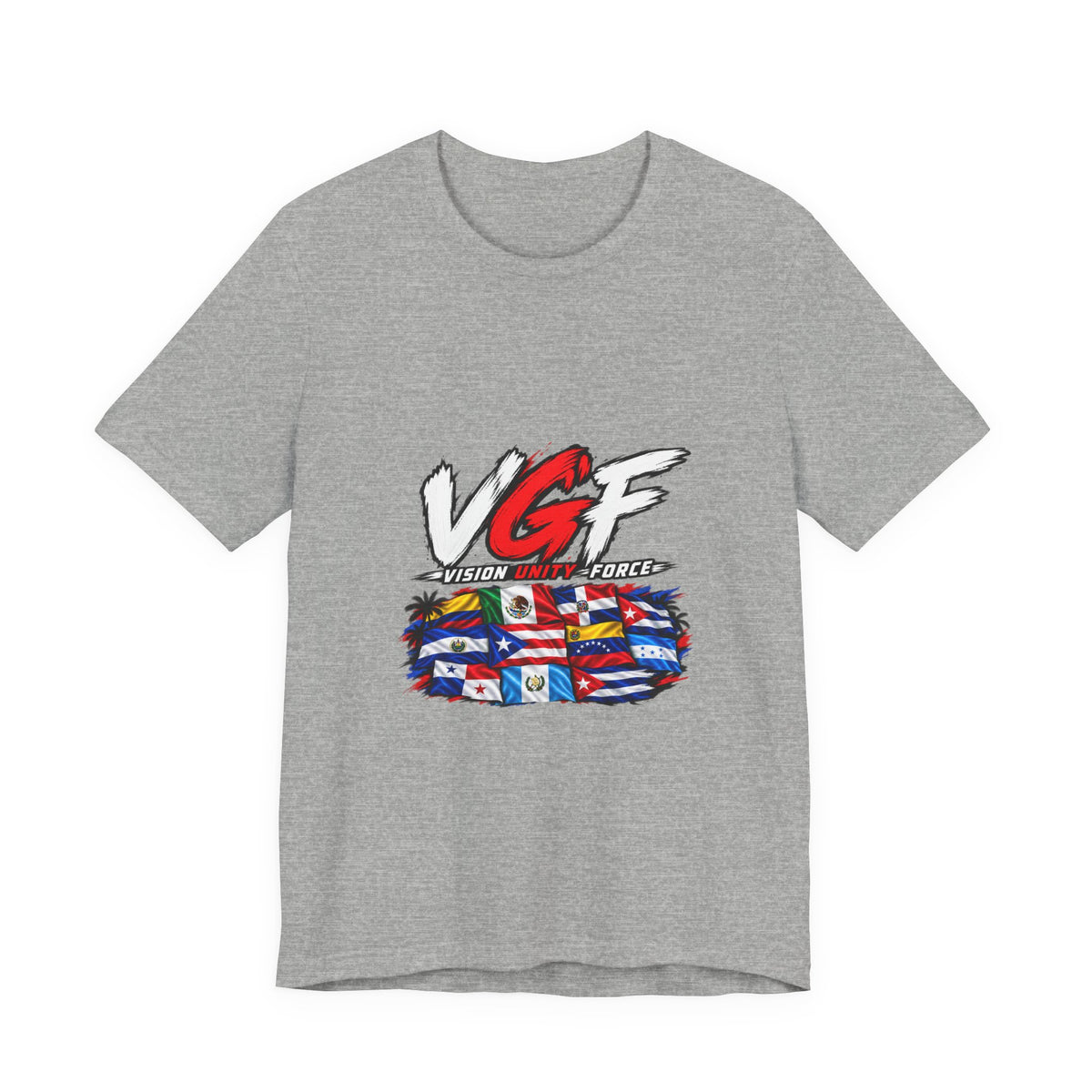 VGF Vision Global Force Flag Crew Tee