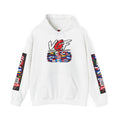 Unity Community Hoodie — VGF Flag Collage Graphic Hooded Sweatshirt