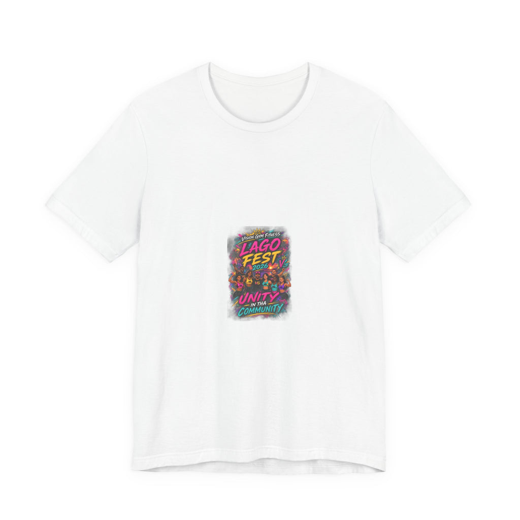 Chicago Fest Unity T‑Shirt — Colorful Festival Graphic Tee