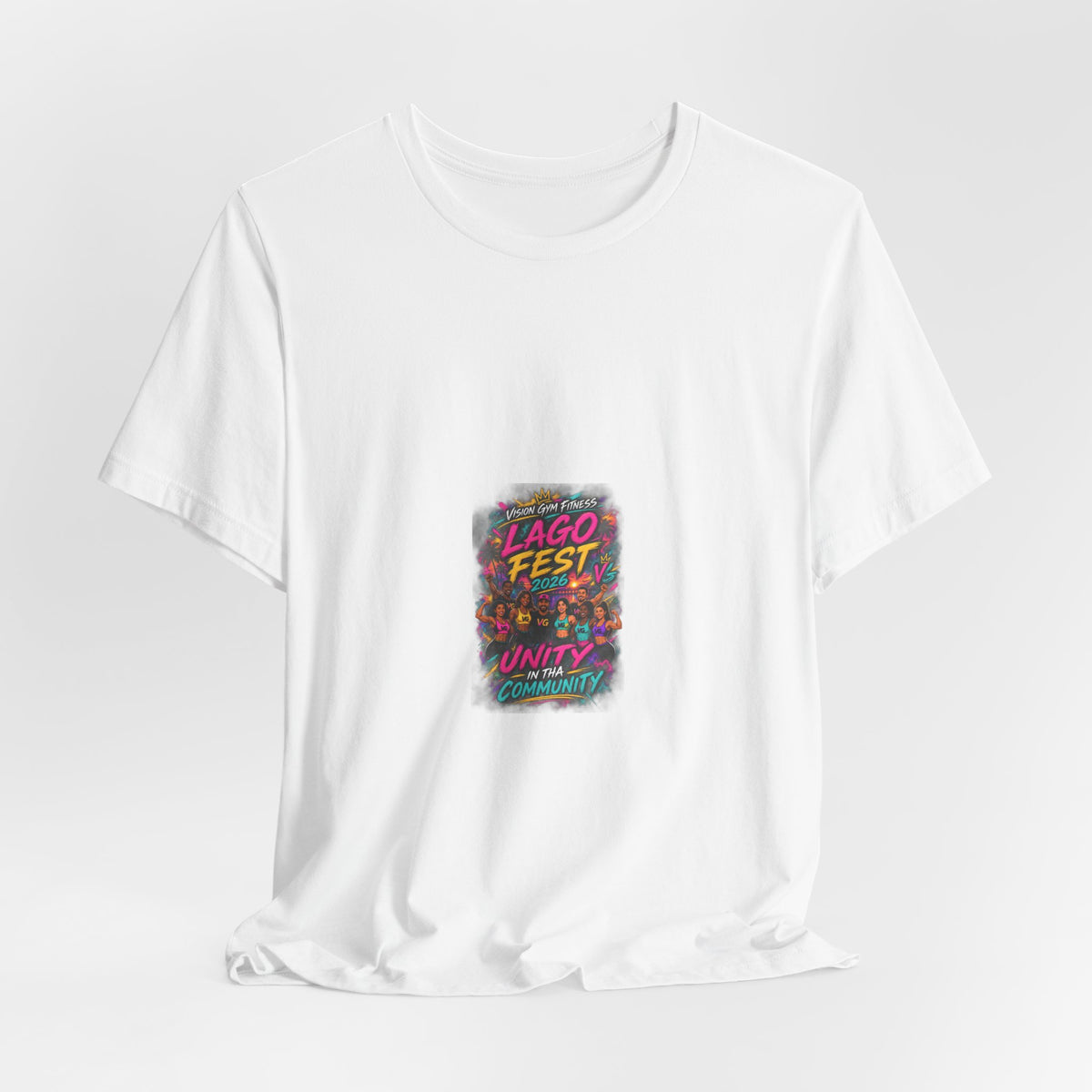 Chicago Fest Unity T‑Shirt — Colorful Festival Graphic Tee