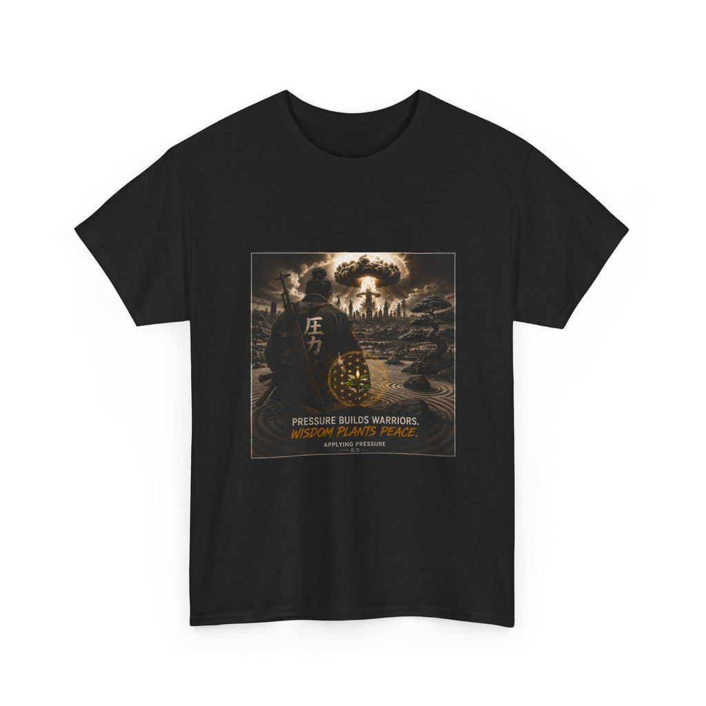 Applying Pressure Samurai Wisdom Plants Peace T-Shirt