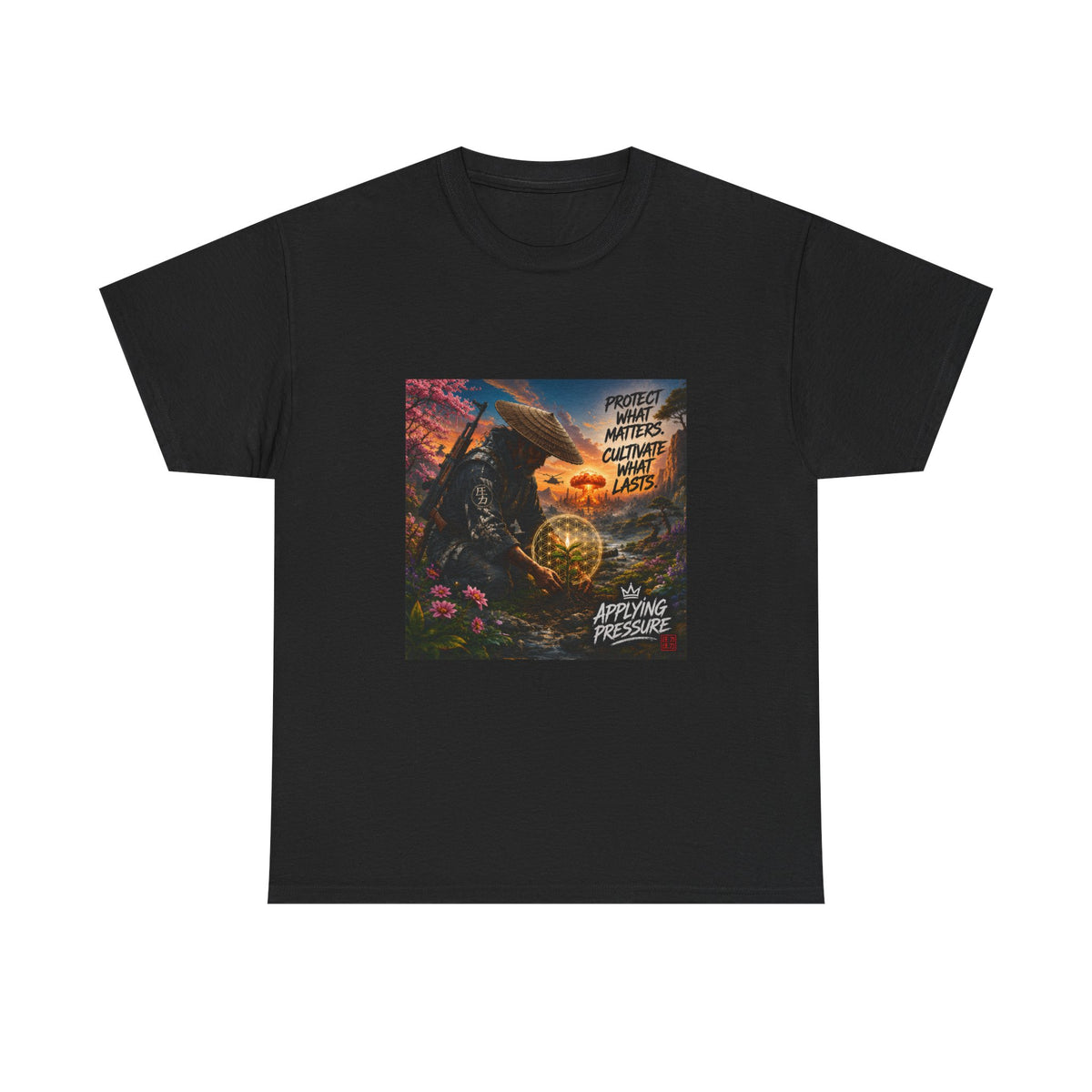 Applying Pressure Samurai Protect What Matters T-Shirt